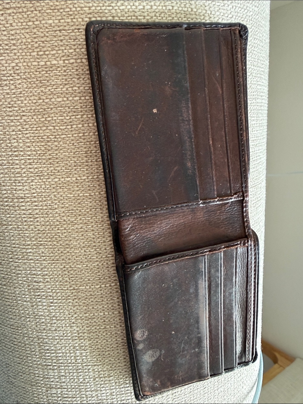Coach Classic Brown Leather Bifold Wallet